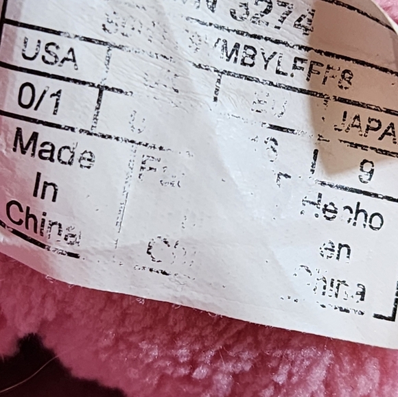 UGGS Bixbee Pink Baby Ankle Booties size 0/1 - Picture 7 of 10